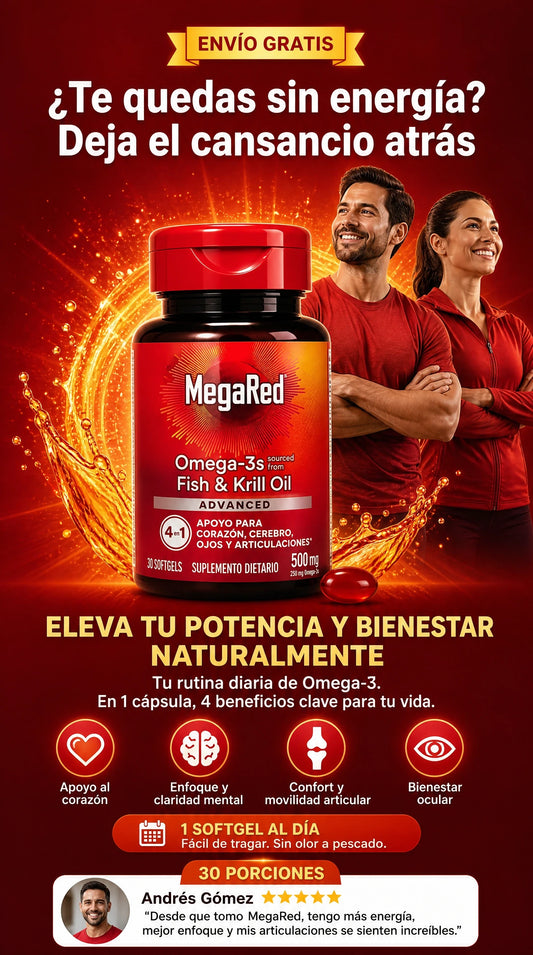 MegaRed® Omega-3  X80 Capsulas